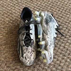 Adidas Adizero Light Makes Fast men’s Football Cleats Size 9 Grey White Black